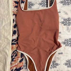 LainSnow sangria one piece size large